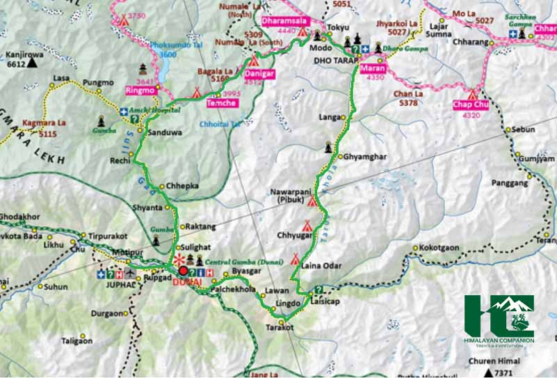 lower-dolpo-trekking-map 